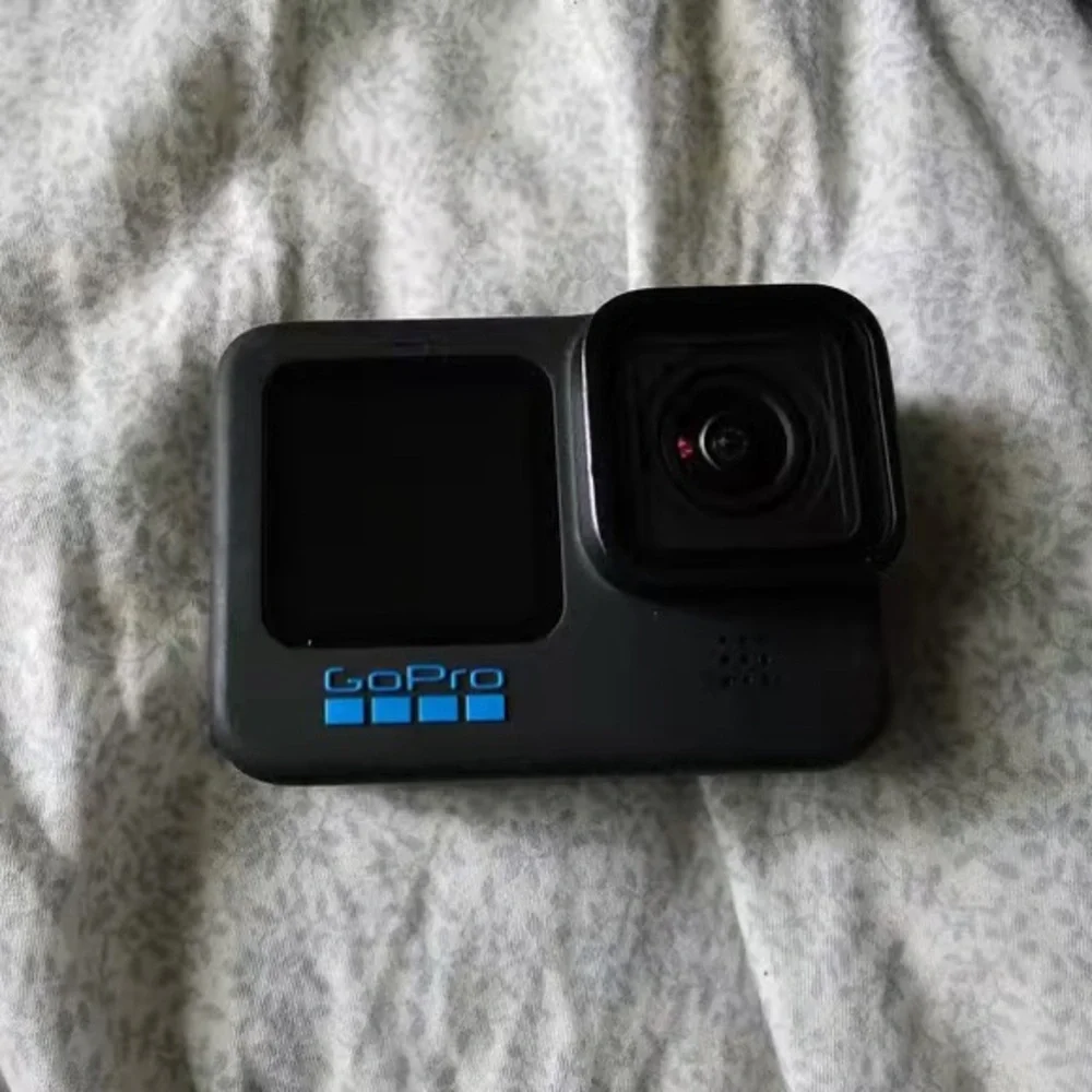 GoPro Black and Gray Camera Case with Accessories